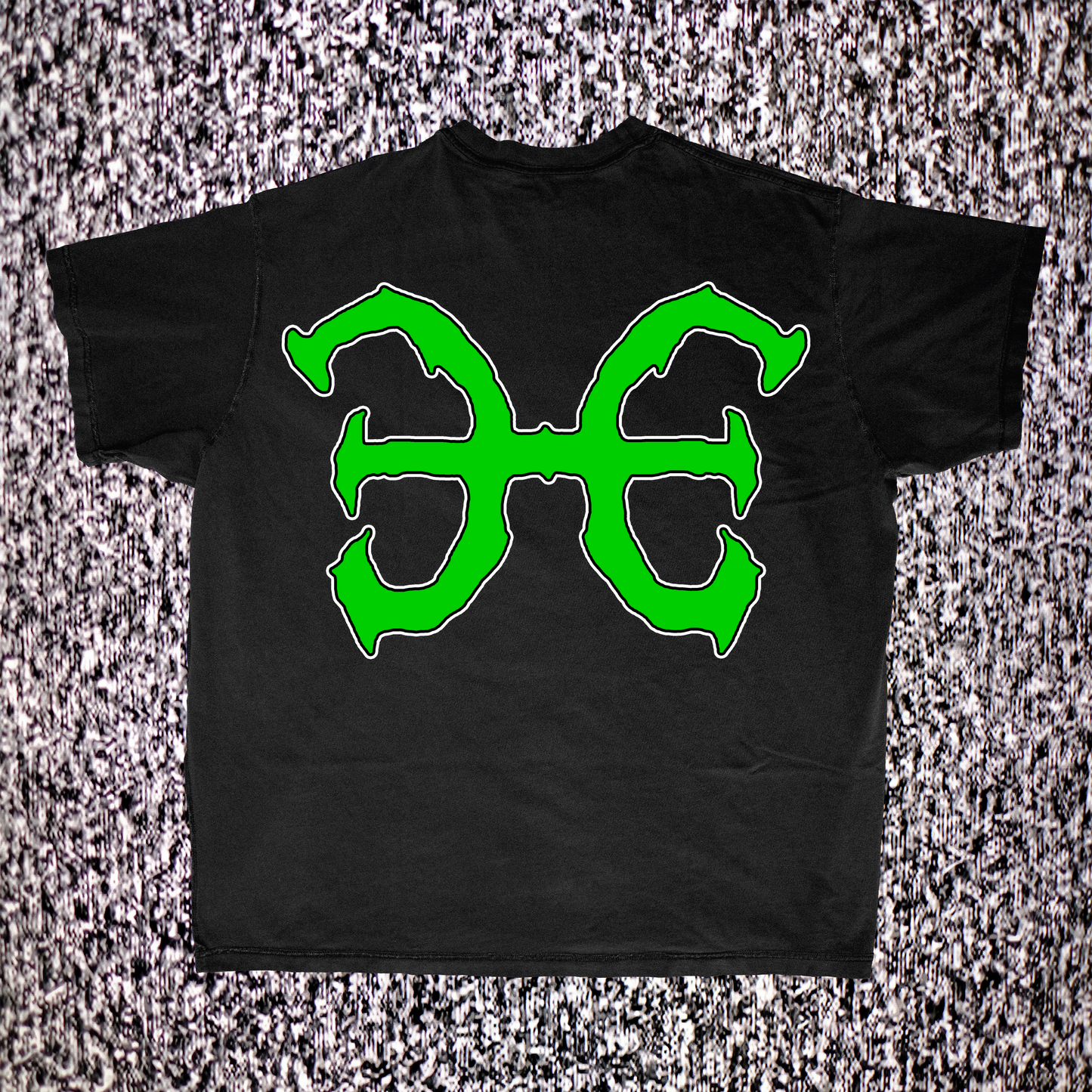 FREEWILL “DEAD ON ARRIVAL” (Green/Black) DOUBLE SIDED T-SHIRT