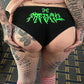 Freewill- Booty Shorts (Green/Blk)